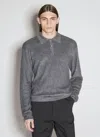 Prada Kaschmirpullover Mit Poloshirtkragen In Grey