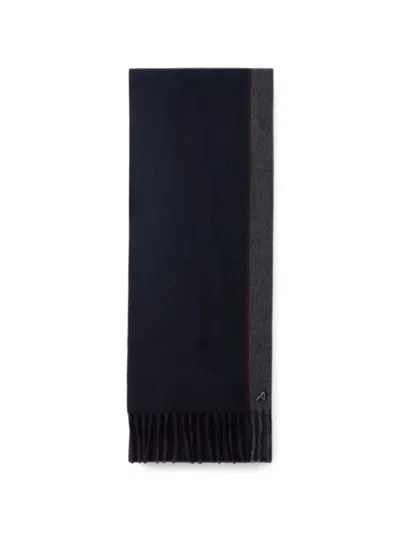 Prada Cashmere And Wool Scarf In Blue
