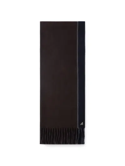 Prada Cashmere And Wool Scarf In Multi