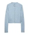 Prada Woman Blue Knitwear In Blue