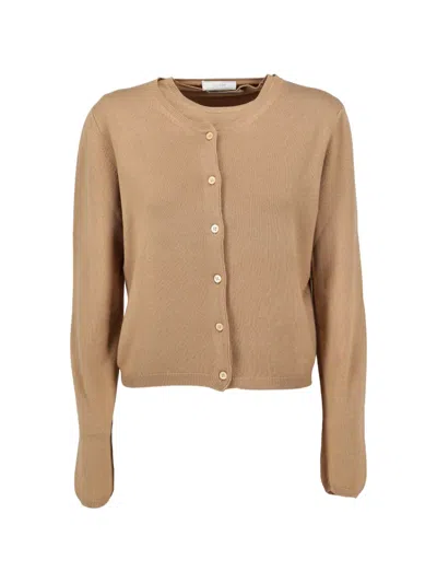Pre-owned Prada Cashmere Cardigan Set In Neutral