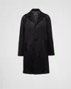 Prada Cashmere Coat In Multi