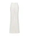 Prada Cashmere Concealed-fastening Pants In White
