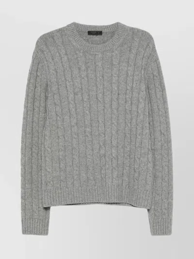 PRADA CASHMERE CREW NECK SWEATER
