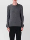 Prada Cashmere Crew Neck Sweater Long Sleeves In Multi