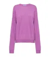 Prada Cashmere Crew-neck Sweater In F0230 Glicine