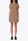 Prada Mini Abito In Cashmere Biscotto  Donna In Brown