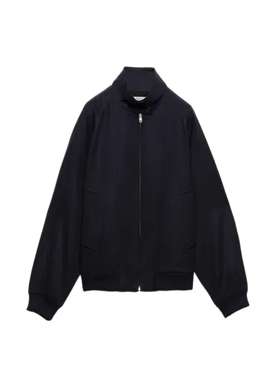 Prada Cashmere Jacket In Blue