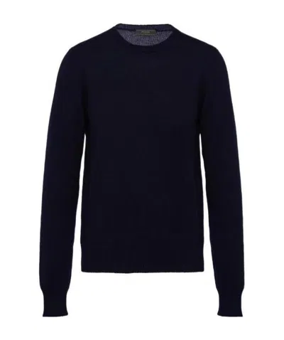 Prada Cashmere Jumper In Blue