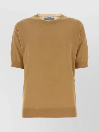PRADA CASHMERE KNIT CREW-NECK SWEATER