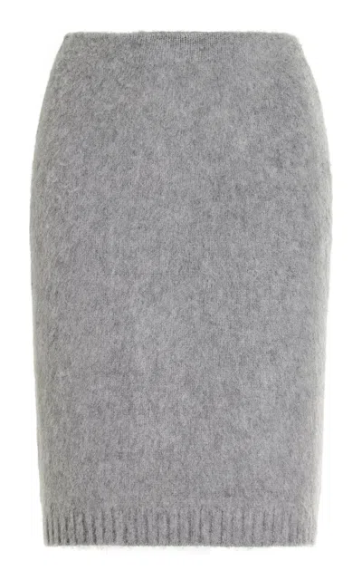 PRADA PRADA CASHMERE MINI SKIRT