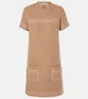 Prada Mini Abito In Cashmere Biscotto  Donna In Beige