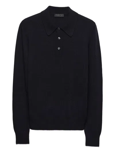 PRADA CASHMERE POLO SHIRT