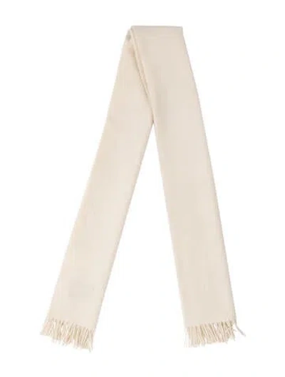 Pre-owned Prada Cashmere Printed Scarf In Neutrals