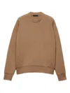 Prada Cashmere Pullover In Metallic