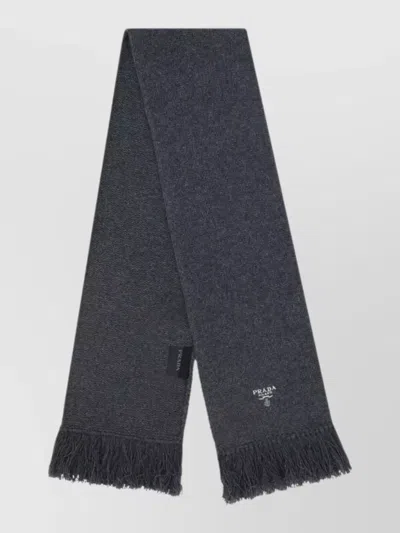 Prada Cashmere Scarf In Pink