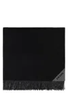 Prada Cashmere Shawl In Black