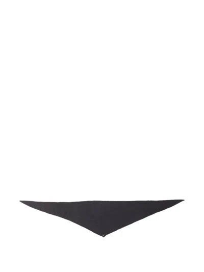 Prada Cashmere Shawl In Black