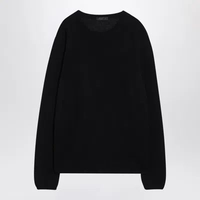 Prada Cashmere Sweater In Black
