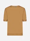 Prada Cashmere Crew-neck Sweater In Cork