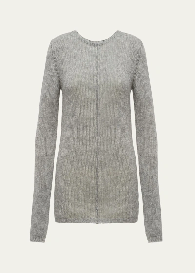 Prada Cashmere Sweater In F0031 Grigio