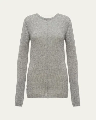 Prada Cashmere Sweater In Grigio