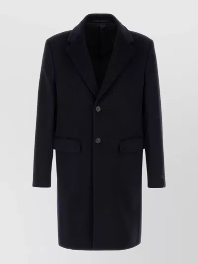 Prada Cashmere Wool Blazer In Black