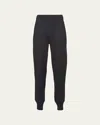 Prada Cashmere-wool Joggers In Ardesia