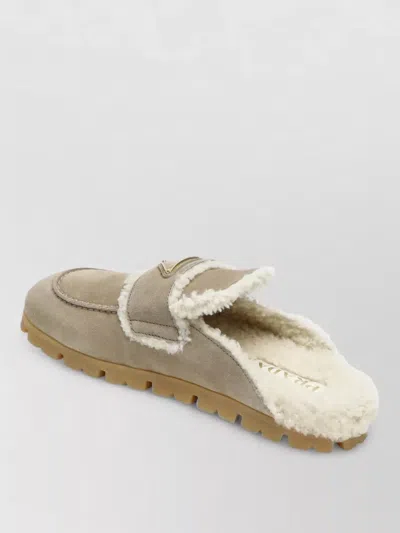 Prada Casual Indoor Slippers Soft Material Lightweight Sole In Multi