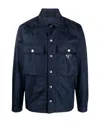 Prada Casual Jacket In Blue