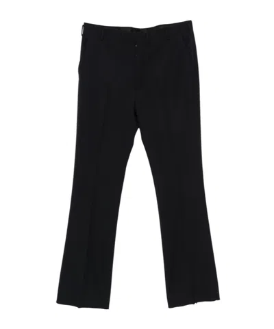 Prada Casual Trousers With Belt Loops In Black