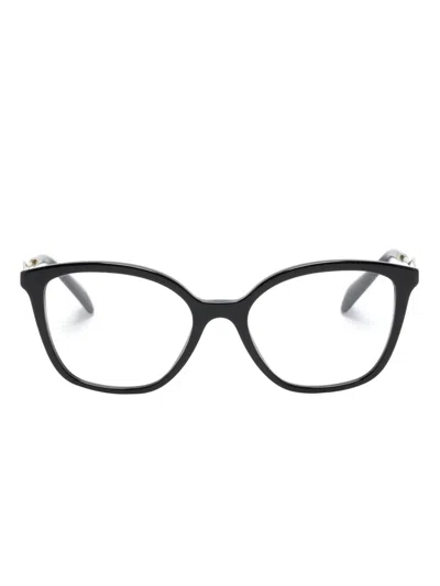 Prada Cat-eye-frame Glasses In Black