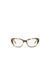 Prada Cat Eye-frame Glasses In Brown