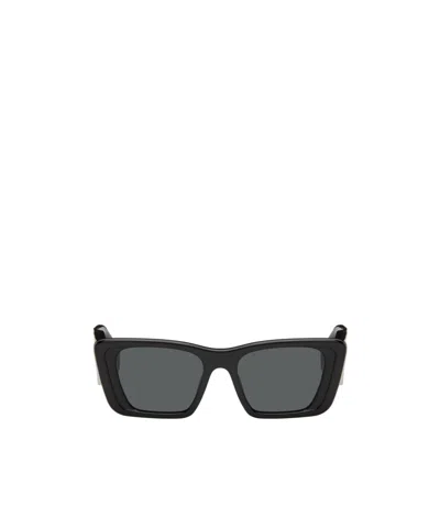 Prada Cat's Eye Frame Sunglasses In Black