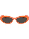 Prada Cat-eye Frame Sunglasses In Orange