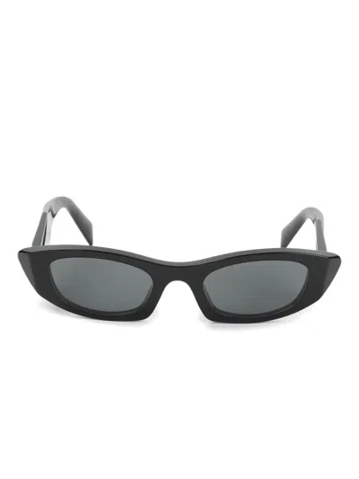 Prada Cat-eye Frame Sunglasses In Gray