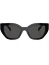 Prada Cat-eye Frame Sunglasses In Schwarz