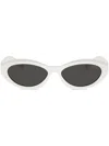 Prada Cat-eye Frame Sunglasses In White