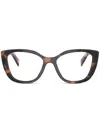 Prada Cat Eye Frame In Violett