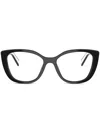 Prada Cat-eye Glasses In Black