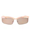Prada Sculptural Oval Runway Sunglasses