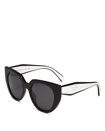 PRADA CAT EYE SUNGLASSES, 52MM