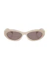 Prada Woman Sunglass Pr 26zs In Powder