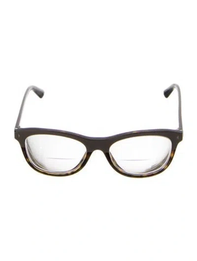 Pre-owned Prada Cat-eye Eyeglasses In Brown