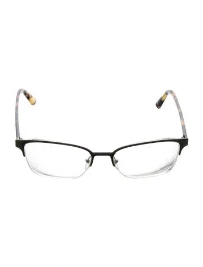 Pre-owned Prada Cat-eye Eyeglasses In Green
