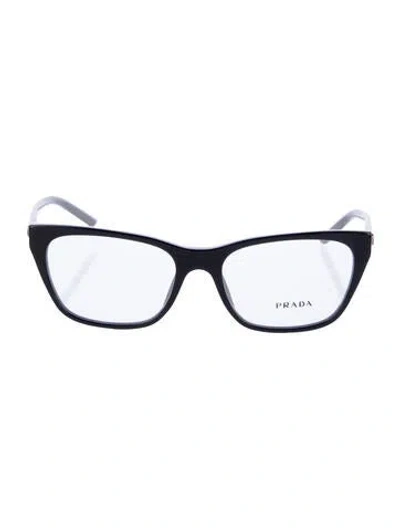 Pre-owned Prada Cat-eye Eyeglasses In Multi