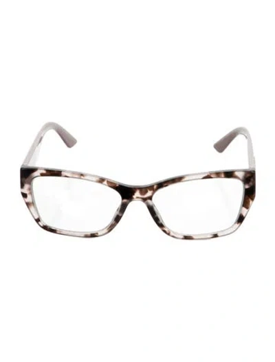 Pre-owned Prada Cat-eye Eyeglasses In Pink