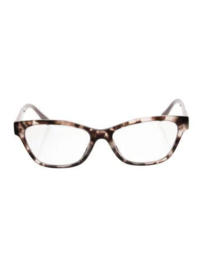Pre-owned Prada Cat-eye Eyeglasses In Pink