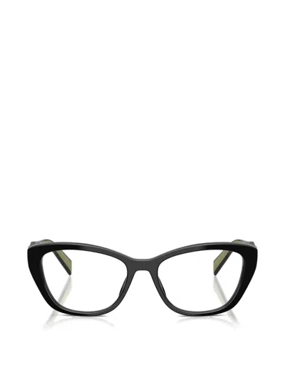 Prada Cat-eye Glasses In Black