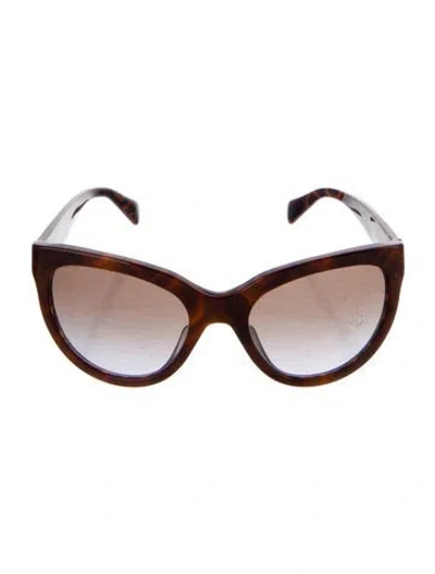 Pre-owned Prada Cat-eye Gradient Sunglasses